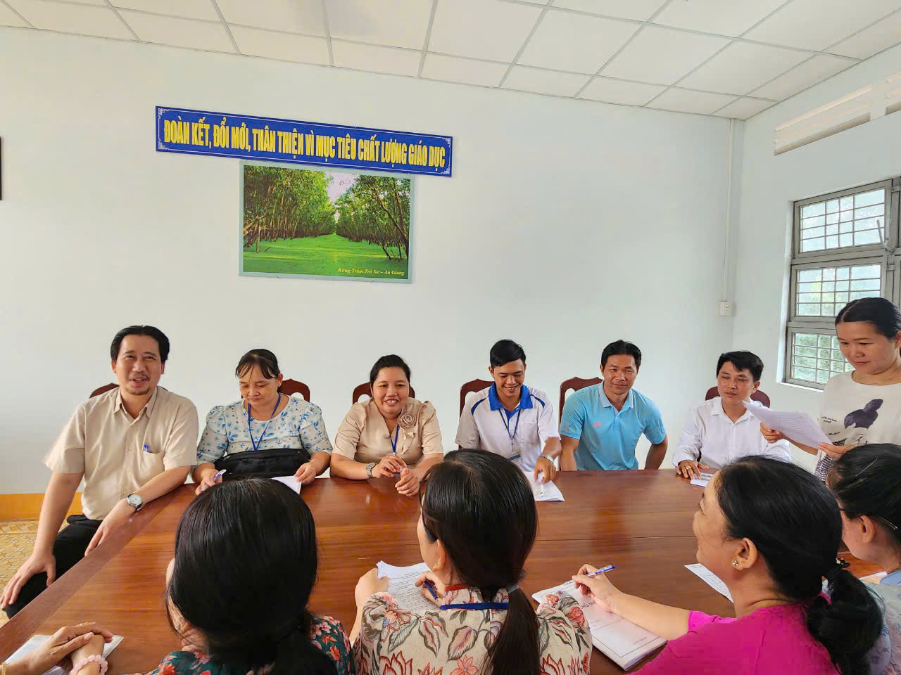 hình họp tổ sinh hoạt chuyên đề 2024-2025